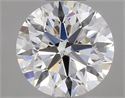 Natural Diamond 0.45 Carats, Round with Excellent Cut, E Color, SI1 Clarity and Certified by GIA