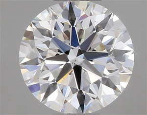 Picture of Natural Diamond 0.45 Carats, Round with Excellent Cut, E Color, SI1 Clarity and Certified by GIA