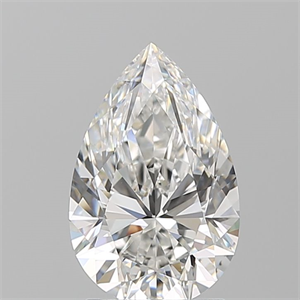 Picture of Natural Diamond 2.21 Carats, Pear with  Cut, F Color, VS2 Clarity and Certified by GIA