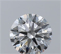 Natural Diamond 0.40 Carats, Round with Excellent Cut, H Color, VS2 Clarity and Certified by GIA