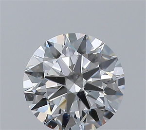 Picture of Natural Diamond 0.40 Carats, Round with Excellent Cut, H Color, VS2 Clarity and Certified by GIA