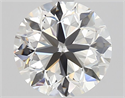 Natural Diamond 2.01 Carats, Round with Very Good Cut, H Color, VVS2 Clarity and Certified by GIA