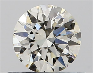 Picture of Natural Diamond 0.50 Carats, Round with Excellent Cut, I Color, VS1 Clarity and Certified by IGI