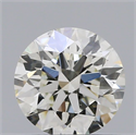 Natural Diamond 0.60 Carats, Round with Excellent Cut, I Color, VS2 Clarity and Certified by IGI