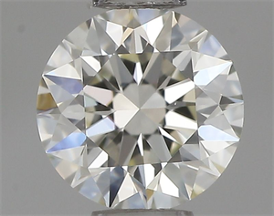 Picture of Natural Diamond 0.40 Carats, Round with Excellent Cut, J Color, VS1 Clarity and Certified by IGI