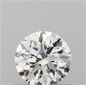 Natural Diamond 0.42 Carats, Round with Excellent Cut, H Color, VS1 Clarity and Certified by GIA