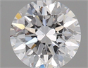 Natural Diamond 0.40 Carats, Round with Very Good Cut, D Color, VS2 Clarity and Certified by GIA