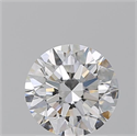 Natural Diamond 1.58 Carats, Round with Excellent Cut, E Color, VVS2 Clarity and Certified by GIA