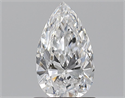 Natural Diamond 0.80 Carats, Pear with  Cut, D Color, VS2 Clarity and Certified by GIA