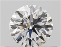 Natural Diamond 0.40 Carats, Round with Excellent Cut, E Color, VS1 Clarity and Certified by GIA