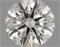 Natural Diamond 0.42 Carats, Round with Excellent Cut, I Color, VS1 Clarity and Certified by IGI