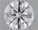 Natural Diamond 0.56 Carats, Round with Excellent Cut, J Color, SI1 Clarity and Certified by GIA