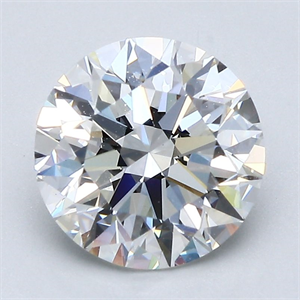 Picture of Natural Diamond 2.55 Carats, Round with Excellent Cut, G Color, VS1 Clarity and Certified by GIA