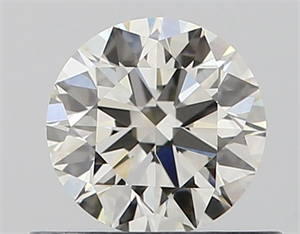 Picture of Natural Diamond 0.50 Carats, Round with Excellent Cut, K Color, VS1 Clarity and Certified by GIA