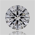 Natural Diamond 0.45 Carats, Round with Excellent Cut, I Color, VS1 Clarity and Certified by IGI