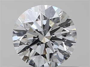 Picture of Natural Diamond 0.41 Carats, Round with Excellent Cut, G Color, SI1 Clarity and Certified by GIA