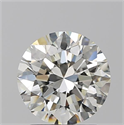 Natural Diamond 2.01 Carats, Round with Excellent Cut, J Color, SI1 Clarity and Certified by GIA