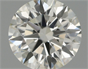 Natural Diamond 0.54 Carats, Round with Excellent Cut, I Color, VS1 Clarity and Certified by IGI