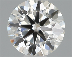 Picture of Natural Diamond 0.40 Carats, Round with Excellent Cut, G Color, SI1 Clarity and Certified by IGI