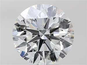 Picture of Natural Diamond 2.51 Carats, Round with Excellent Cut, J Color, SI1 Clarity and Certified by GIA