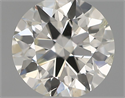 Natural Diamond 0.48 Carats, Round with Excellent Cut, H Color, SI2 Clarity and Certified by IGI