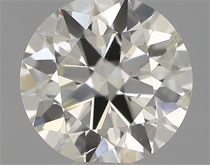 Picture of Natural Diamond 0.48 Carats, Round with Excellent Cut, H Color, SI2 Clarity and Certified by IGI