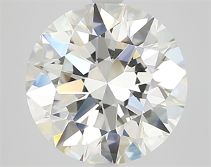 Picture of Natural Diamond 4.04 Carats, Round with Excellent Cut, H Color, VS1 Clarity and Certified by GIA