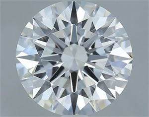 Picture of Natural Diamond 2.02 Carats, Round with Excellent Cut, F Color, VS2 Clarity and Certified by GIA