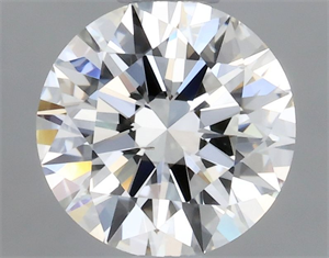 Picture of Natural Diamond 0.50 Carats, Round with Excellent Cut, I Color, SI1 Clarity and Certified by GIA