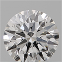 Natural Diamond 0.40 Carats, Round with Excellent Cut, F Color, SI2 Clarity and Certified by GIA