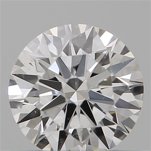 Picture of Natural Diamond 0.40 Carats, Round with Excellent Cut, F Color, SI2 Clarity and Certified by GIA