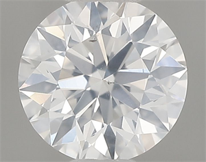 Picture of Natural Diamond 0.40 Carats, Round with Excellent Cut, F Color, SI2 Clarity and Certified by GIA