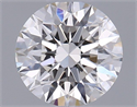 Natural Diamond 0.40 Carats, Round with Excellent Cut, H Color, VS2 Clarity and Certified by GIA