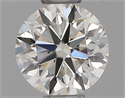 Natural Diamond 0.40 Carats, Round with Very Good Cut, I Color, VS2 Clarity and Certified by IGI