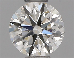 Picture of Natural Diamond 0.40 Carats, Round with Very Good Cut, I Color, VS2 Clarity and Certified by IGI