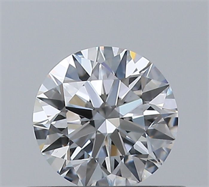 Picture of Natural Diamond 0.42 Carats, Round with Excellent Cut, E Color, VS1 Clarity and Certified by GIA