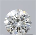 Natural Diamond 0.50 Carats, Round with Excellent Cut, K Color, VVS1 Clarity and Certified by GIA