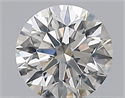 Natural Diamond 0.40 Carats, Round with Excellent Cut, H Color, SI1 Clarity and Certified by GIA