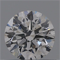 Natural Diamond 0.40 Carats, Round with Excellent Cut, E Color, VS1 Clarity and Certified by GIA