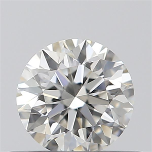 Picture of Natural Diamond 0.40 Carats, Round with Excellent Cut, G Color, VVS2 Clarity and Certified by GIA