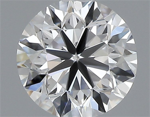 Picture of Natural Diamond 0.40 Carats, Round with Very Good Cut, D Color, VS1 Clarity and Certified by GIA