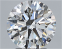 Natural Diamond 3.02 Carats, Round with Excellent Cut, I Color, VVS1 Clarity and Certified by GIA