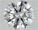 Natural Diamond 1.50 Carats, Round with Excellent Cut, E Color, IF Clarity and Certified by GIA