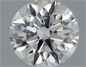 Natural Diamond 0.40 Carats, Round with Excellent Cut, F Color, SI1 Clarity and Certified by GIA