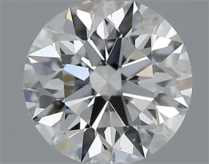 Picture of Natural Diamond 0.40 Carats, Round with Excellent Cut, F Color, SI1 Clarity and Certified by GIA