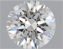 Natural Diamond 0.55 Carats, Round with Excellent Cut, J Color, VS1 Clarity and Certified by GIA