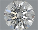 Natural Diamond 0.43 Carats, Round with Excellent Cut, I Color, VS2 Clarity and Certified by GIA