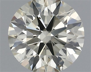 Picture of Natural Diamond 0.40 Carats, Round with Excellent Cut, K Color, VS2 Clarity and Certified by IGI