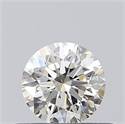 Natural Diamond 0.40 Carats, Round with Very Good Cut, J Color, VVS2 Clarity and Certified by GIA