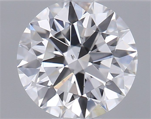 Picture of Natural Diamond 0.40 Carats, Round with Excellent Cut, E Color, SI1 Clarity and Certified by GIA